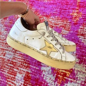Golden Goose Platform Hi-Star ⭐️